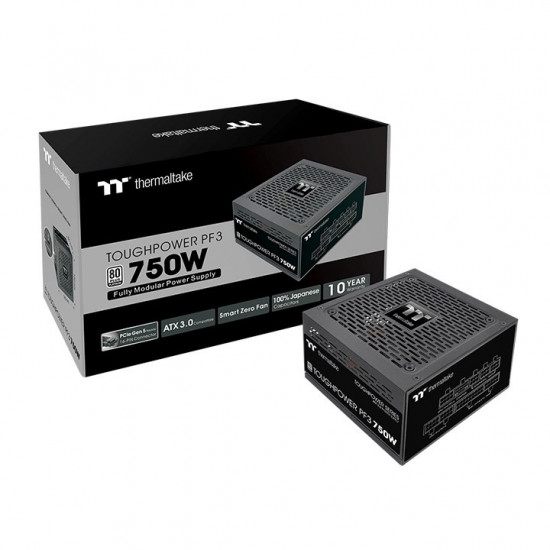 Thermaltake Toughpower PF3 power supply unit 750 W 24-pin ATX ATX Black