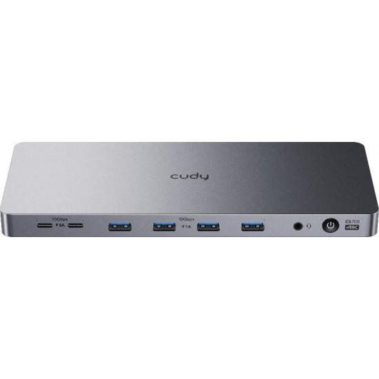 Cudy 13-IN-1 10Gbps USB-C Dual 4K Docking Station | 150W PSU