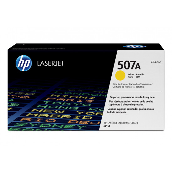 HP 507A - gul - original - LaserJet -