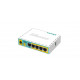 Mikrotik hEX PoE lite wired router Fast Ethernet White