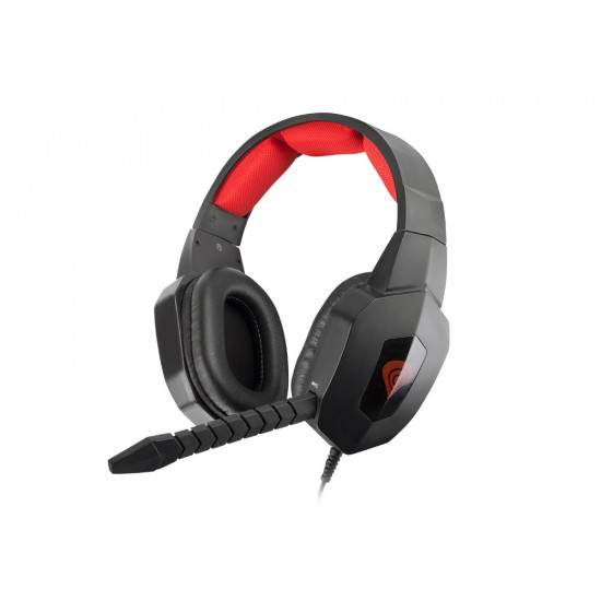 GENESIS H59 Headset Wired Head-band Gaming Black, Red