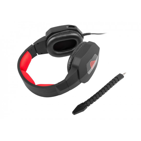 GENESIS H59 Headset Wired Head-band Gaming Black, Red