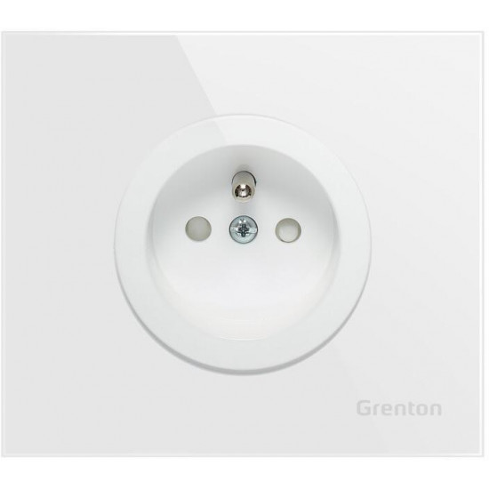 Socket type F SOCKET white Grenton