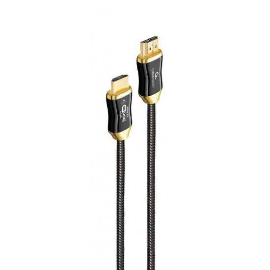 Gembird CCBP-HDMI8K-AOC-5M HDMI cable HDMI Type A (Standard) Black, Gold