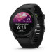 Garmin Forerunner 255 Music 3.3 cm (1.3) MIP 46 mm Digital 260 x 260 pixels Touchscreen Black Wi-Fi GPS (satellite)