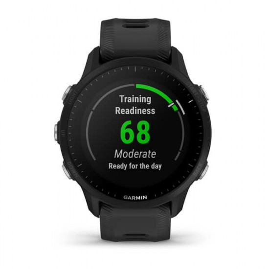 Garmin Forerunner 955 3.3 cm (1.3) LCD Digital 260 x 260 pixels Touchscreen Black Wi-Fi GPS (satellite)