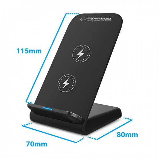 Esperanza EZC101 Wireless Charger Desk Stand for Phone