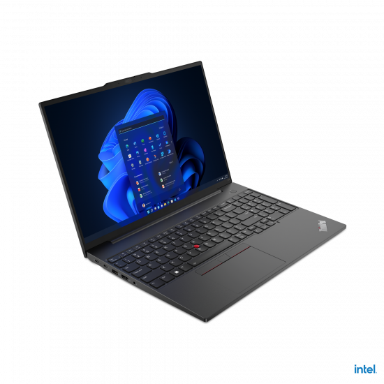 Lenovo ThinkPad E16 | Graphite Black | 16  | IPS | WUXGA | 1920 x 1200 pixels | Anti-glare | Intel Core i5 | i5-1335U | 16 GB | DDR4 | Solid-state drive capacity 512 GB | Intel Iris Xe Graphics | Windows 11 Pro | 802.11ax | Bluetooth version 5.1 | Keyboard language English | Keyboard backlit | Warranty 12 month(s) | Battery warranty 12 month(s)