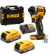 DEWALT. IMPACT SCREWDRIVER18V DCF860E2T 208Nm 2x1.7Ah POWERSTACK TSTAK