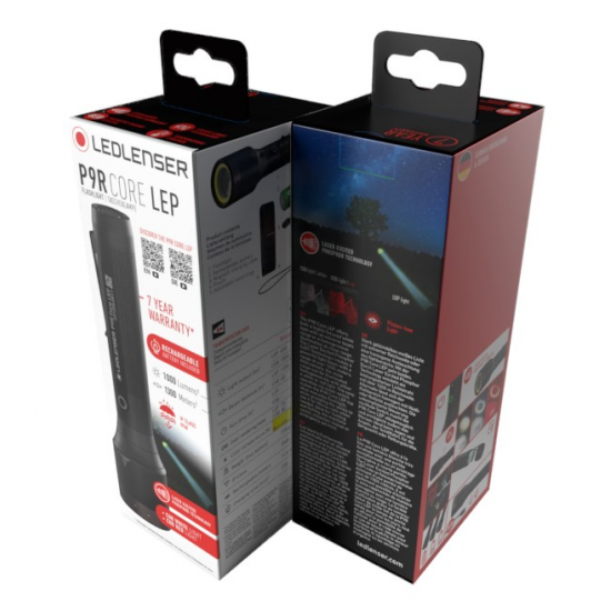 Flashlight Ledlenser P9R Core LEP