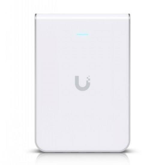 UBIQUITI WALL-MOUNTED WIFI 6 AP WITH 6 SPATIAL STREAMS AND A BUILT-IN 4-PORT SWITCH IDEAL FOR SINGLE-ROOM COVERAGE IN HOSPITALITY ENVIRONMENTS