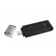 KINGSTON 128GB DATATRAVELER 70 - USB-C FLASH DRIVE