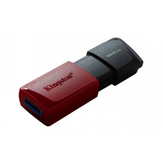 KINGSTON 128GB USB3.2 GEN 1 DATATRAVELER EXODIA M (BLACK + RED)