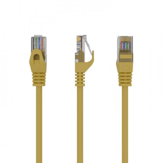 PATCH CABLE CAT6 UTP 1.5M/YELLOW PP6U-1.5M/Y GEMBIRD