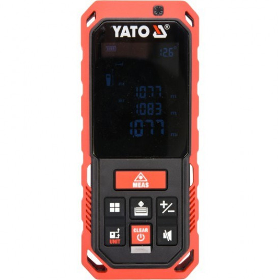 Yato YT-73126 distance meter Laser distance meter Black, Red 40 m