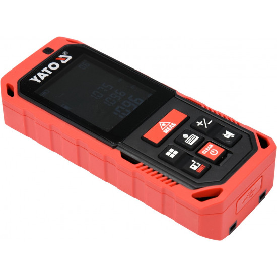 Yato YT-73126 distance meter Laser distance meter Black, Red 40 m