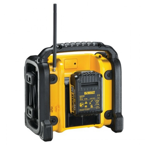 DeWALT DCR020-QW radio Portable Digital Black, Yellow