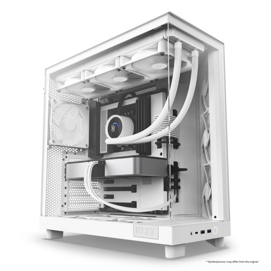 NZXT H6 Air Flow Midi Tower White