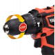 Yato YT-82782 drill 1650 RPM Keyless 1.2 kg Black, Red