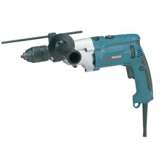 Makita HP2071J drill 2900 RPM Keyless 2.5 kg Black, Blue, Silver