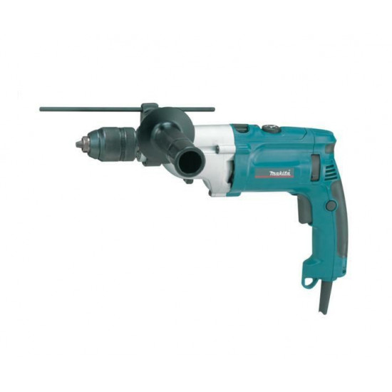 Makita HP2071J drill 2900 RPM Keyless 2.5 kg Black, Blue, Silver