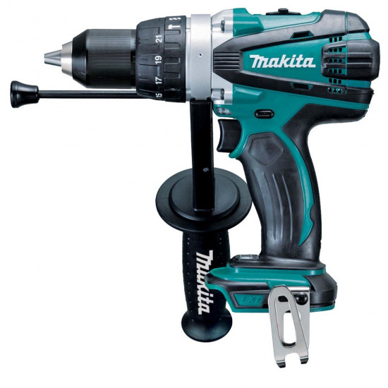 Makita DHP458Z drill 2000 RPM Keyless 2.3 kg Black, Blue