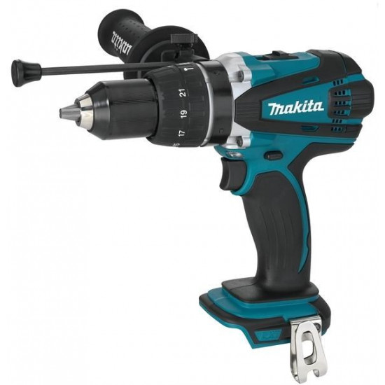 Makita DHP458Z drill 2000 RPM Keyless 2.3 kg Black, Blue