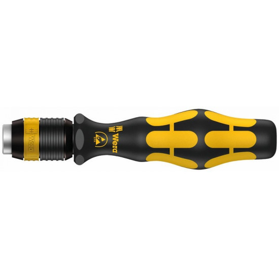 Wera 813 R ESD bitholding screwdriver, non-magnetic