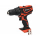 Yato YT-82783 drill 1650 RPM Keyless 1.2 kg Black, Red