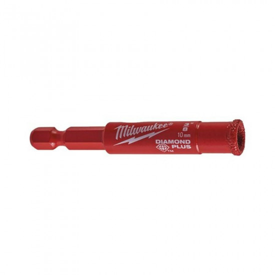 Milwaukee 10mm diamond crown, diamond bonded/diamond-tipped