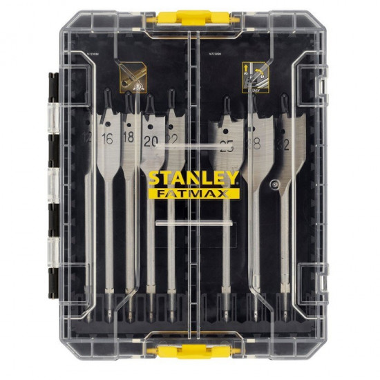 Set of FATMAX drills for wood, size 12-32MM, 8 pieces