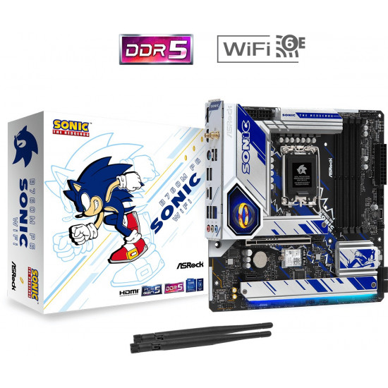 Asrock B760M PG SONIC WIFI Intel B760 LGA 1700 micro ATX