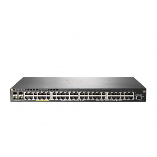 HPE Aruba Networking 2930F 48G PoE+ 4SFP+ Managed L3 Gigabit Ethernet (10/100/1000) Power over Ethernet (PoE) 1U