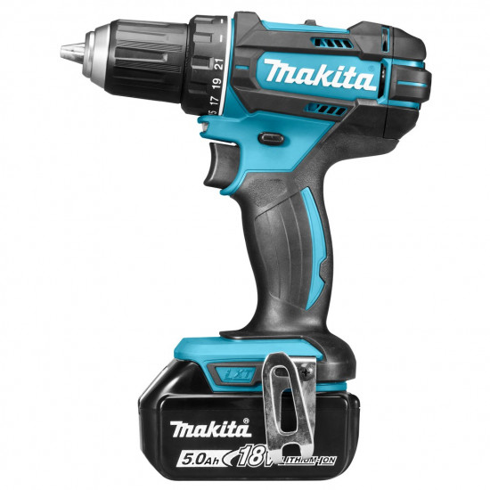 Makita DDF482RTJ power screwdriver/impact driver 1900 RPM Black, Blue