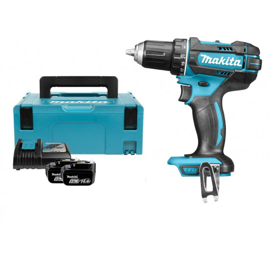 Makita DDF482RTJ power screwdriver/impact driver 1900 RPM Black, Blue