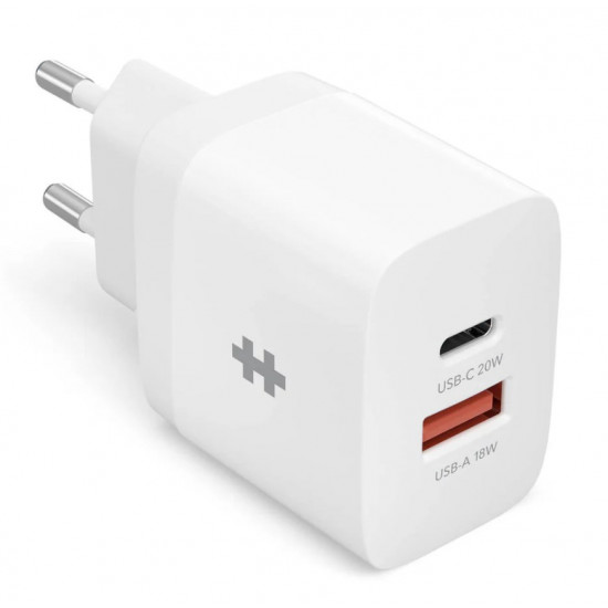 HYPER HJ205EU mobile device charger Smartphone, Tablet White AC Fast charging Indoor