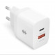 HYPER HJ205EU mobile device charger Smartphone, Tablet White AC Fast charging Indoor