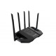 ASUS TUF Gaming BE6500 (TUF-BE6500) wireless router 2.5 Gigabit Ethernet Dual-band (2.4 GHz / 5 GHz) Black