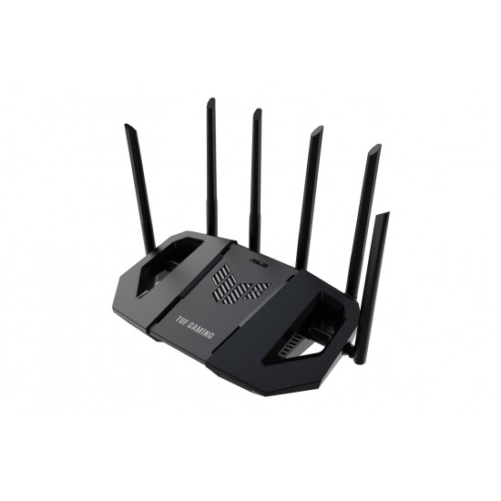 ASUS TUF Gaming BE6500 (TUF-BE6500) wireless router 2.5 Gigabit Ethernet Dual-band (2.4 GHz / 5 GHz) Black