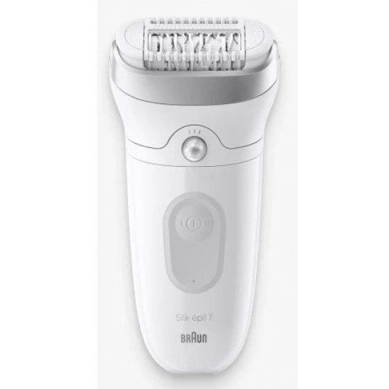 Braun Silk-épil 7 7-081 epilator 40 tweezers White