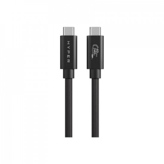 HYPER HyperDrive Next USB cable USB4 Gen 3x2 1.2 m USB C Black