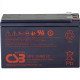 CSB Battery Battery 12V, 9Ah, AGM | UPS12460F2 | 460 W