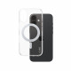 PanzerGlass CARE by ® Feature Case Transparent w. Silver Kickstand & MagSafe iPhone 16