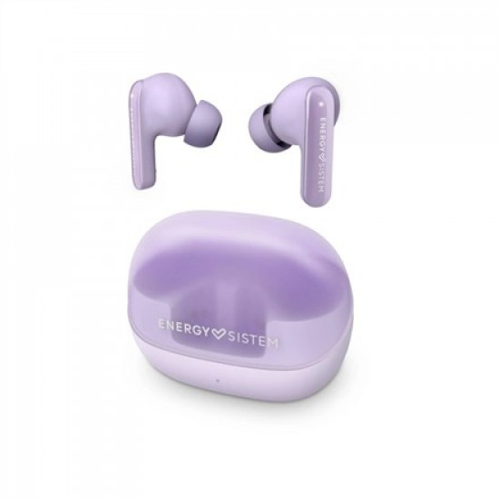 Energy Sistem True Wireless Earphones Serenity ANC with Built-in Microphone, Bluetooth, Lavender, ANC