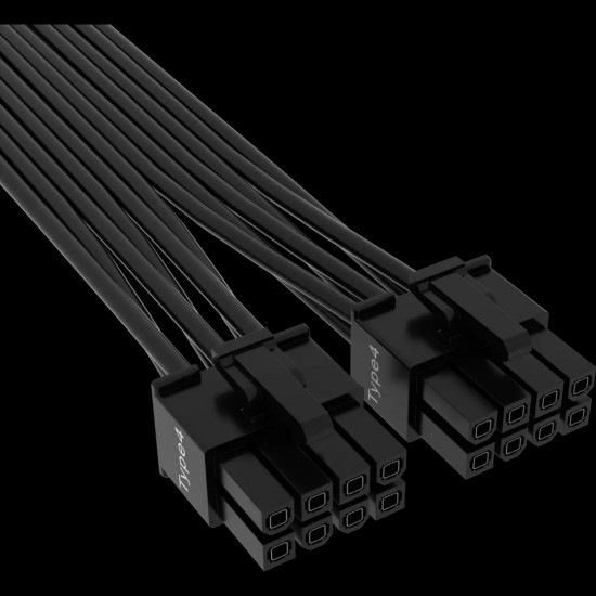 Corsair 2x 8-Pin PCIe to 12+4pin-12VHPWR Cable - Bulk, 600 W