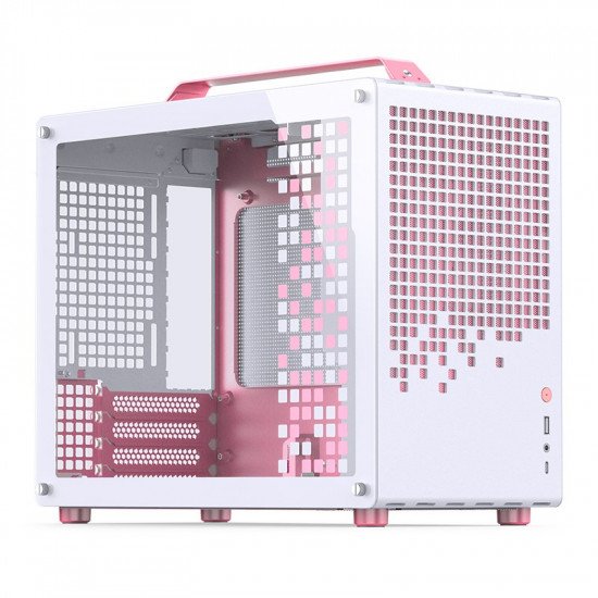 Jonsbo Z20 Pink/White Mini Tower Pink, White