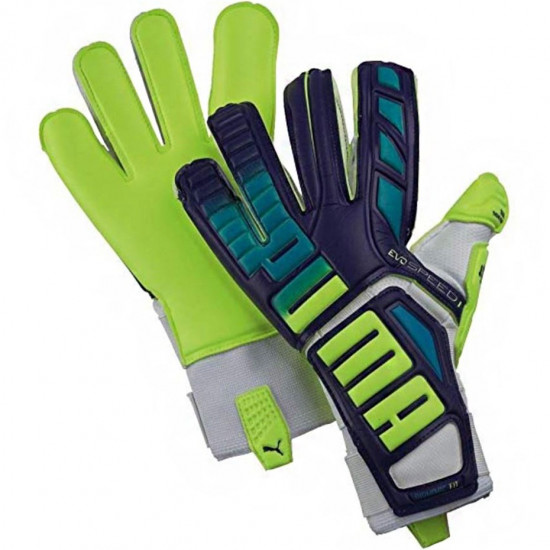 Puma Evo Speed 1.3 Prism Goalkeeper Gloves Purple-Yellow 041015 01