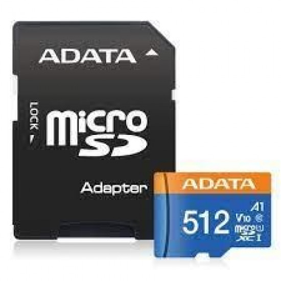 ADATA AUSDX512GUICL10A1-RA1 memory card 512 GB MicroSDXC UHS-I Class 10