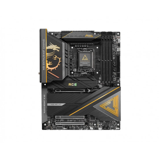 MSI MEG Z890 ACE motherboard Intel Z890 LGA 1851 (Socket V1) ATX