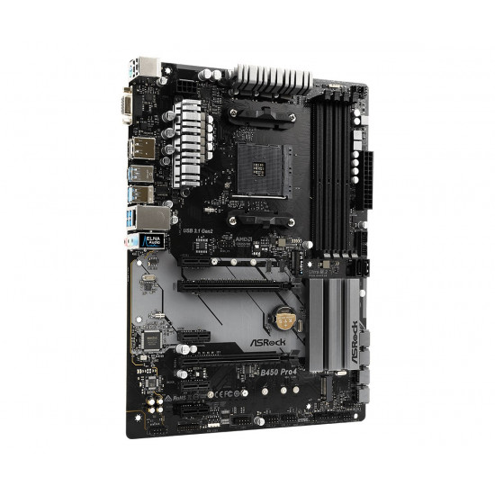 Asrock B450 Pro4 AMD B450 Socket AM4 ATX